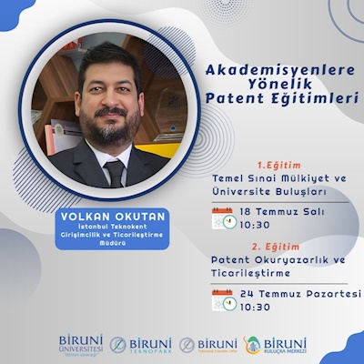 PATENT EĞİTİMLERİ!